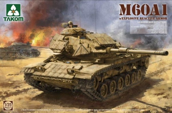 Takom 2113 M60A1 w/Explosive Reactive Armor