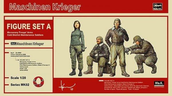 Hasegawa 64002-MK02 Figure Set A