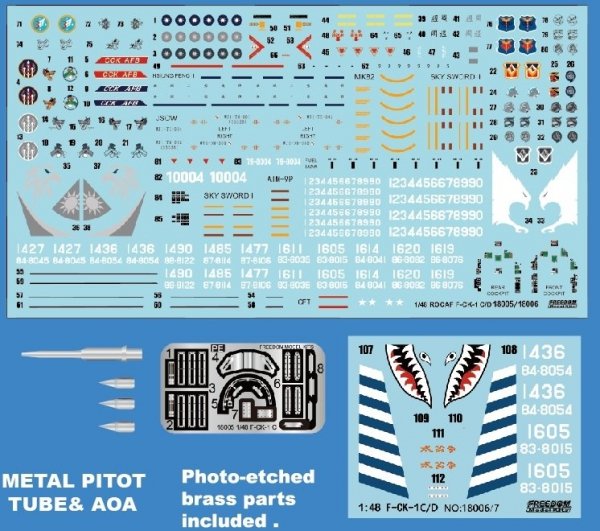 Freedom Model Kits 18007 F-CK-1C Ching-Kuo Single Seat Fighter 1/48