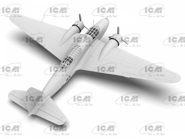 ICM 48196 Ki-21-Ia 'Sally' Japanese Heavy Bomber 1/48