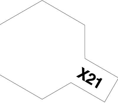 Tamiya 81521 Acrylic Mini X-21 Flat Base 10ml