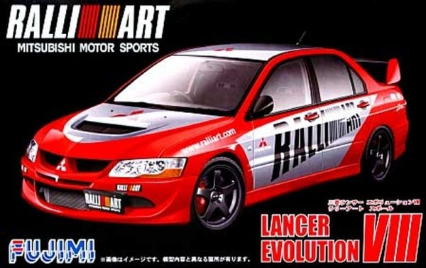 Fujimi 03817 1/24 ID148 Mitsubishi RALLIART Lancer Evolution VIII