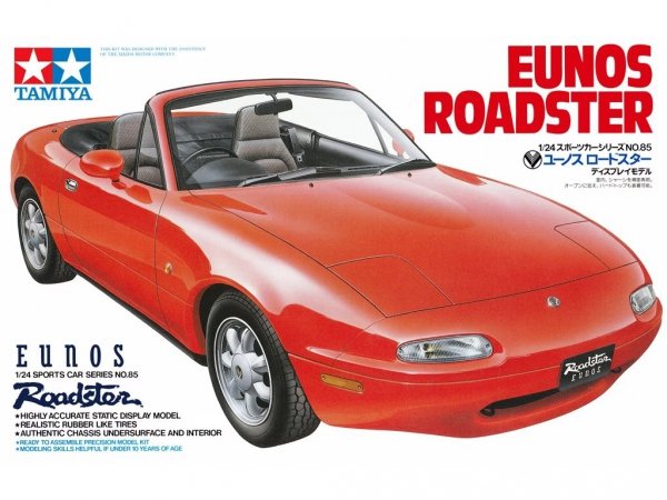Tamiya 24085 Eunos Roadster 1/24