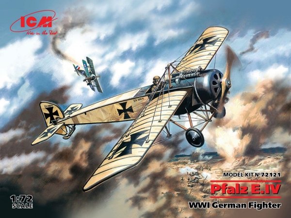 Icm 72121 Pfalz E-IV WWI Ger. Figh.