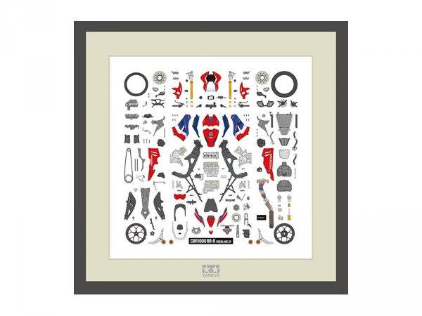 Tamiya 21243 1/12 Honda CBR1000RR-R Fireblade SP Red Parts Panel