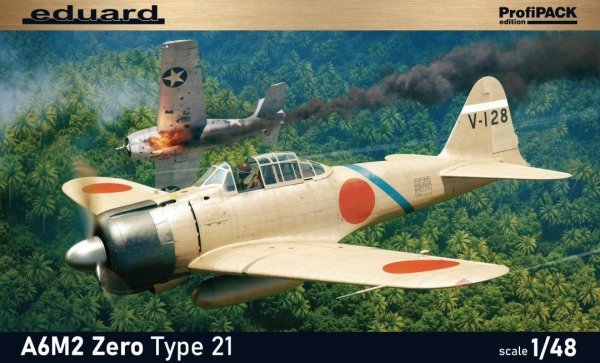 Eduard 82212 A6M2 Zero Type 21 ProfiPACK edition