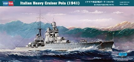 Hobby Boss 86502 1/350. Italian Heavy Cruiser Pola
