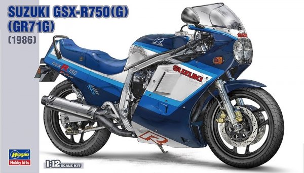 Hasegawa 21507-BK7 Suzuki GSX-R750 (G) (GR71G) 1986 1/12