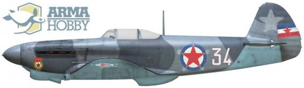 Arma Hobby 70029 Jak-1b Allied Fighter 1/72