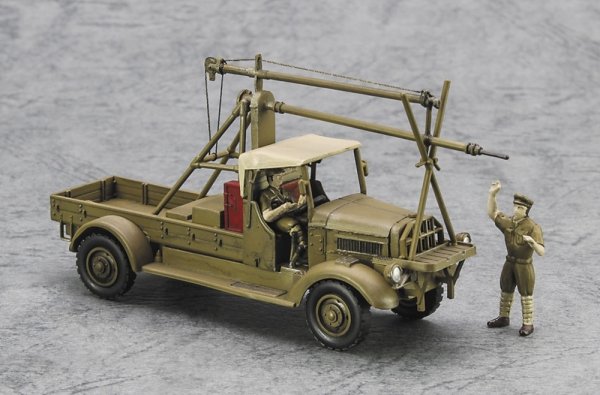 Hasegawa 02452 Mitsubishi Ki51 Type 99 Assault/Tactical Recon. Plane (Sonia) w/ Starter Truck 1/72