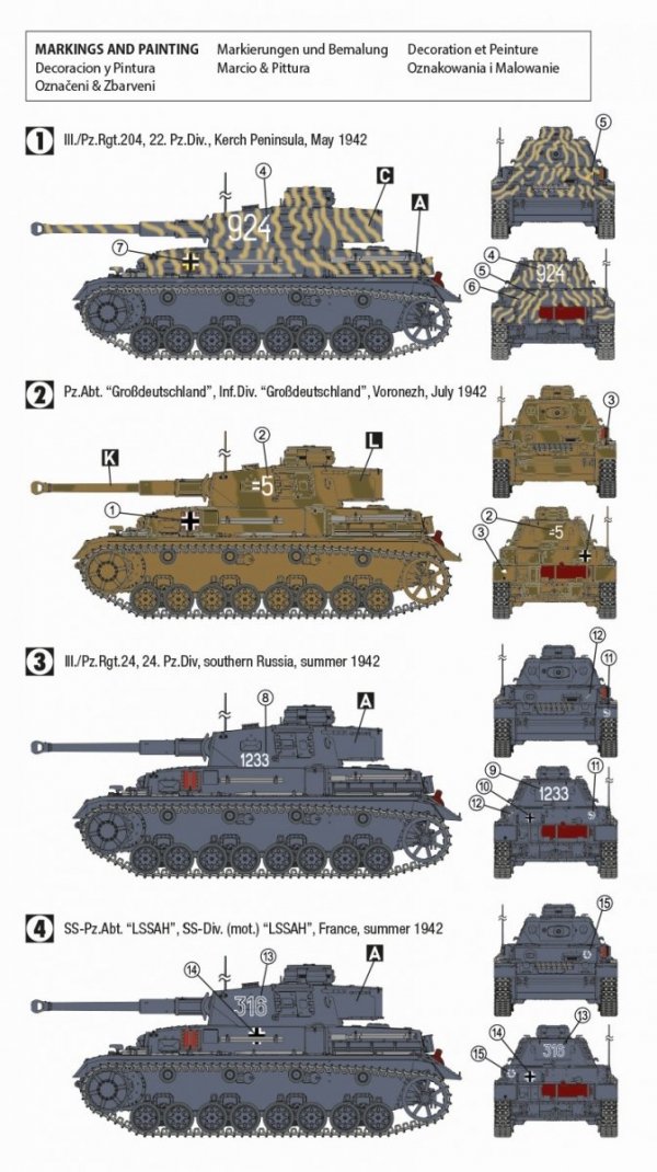 Hobby 2000 72701 Pz.Kpfw.IV Ausf.F2 (G) Eastern Front 1942