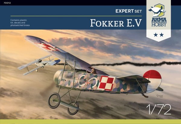 Arma Hobby 70012 Fokker E.V.  Ekspert set 1/72