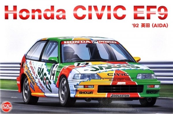 NuNu 24021 Honda Civic EF9 Group A sponsored by JACCS - 1992 1/24