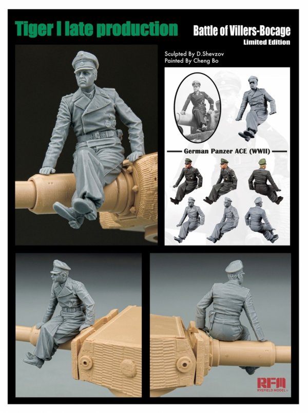 RFM-5101 Tiger I Late Production Battle of Villers-Bocage Limited Edition 1/35