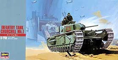 Hasegawa MT27-31127 Churchil Mk.I 1/72