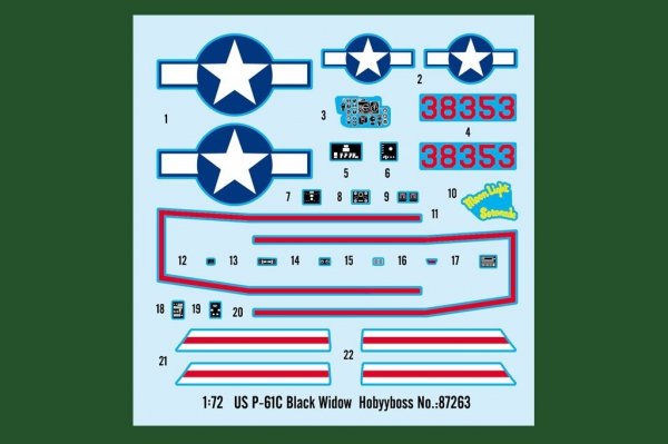 Hobby Boss 87263 US P-61C Black Widow