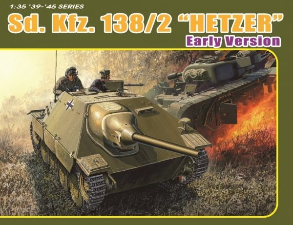 Dragon 6708 Sd.Kfz. 138/2 Hetzer Early Version 1/35
