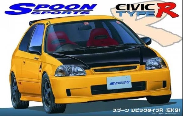 Fujimi 046358 1/24 ID-280 Spoon Sports Civic Type R