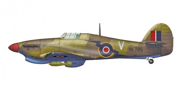 Arma Hobby 40008 Hurricane MK IIB Trop 1/48
