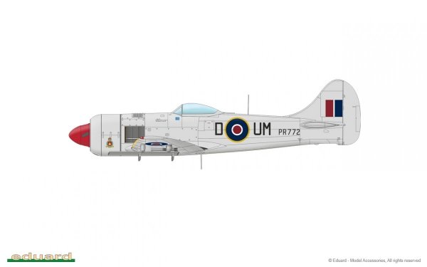 Eduard 82125 Tempest Mk.II late version Profipack edition