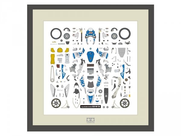 Tamiya 21248 1/12 Team Suzuki Ecstar GSX-RR '20 No.42 Parts Panel