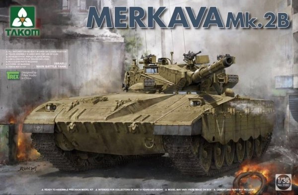 Takom 2080 1/35 Israeli MBT Merkava Mk.2b