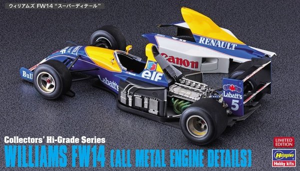 Hasegawa CH49-51049 Williams FW14 (All Metal Engine Details) 1/24