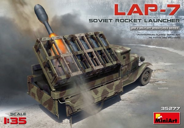 Mini Art 35277 Soviet Rocket Launcher LAP-7 1/35