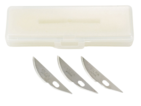 Tamiya 74100 Modeler Knife Pro, Curved*3