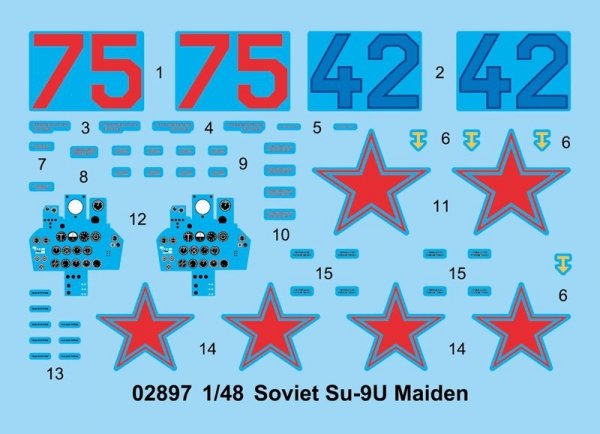Trumpeter 02897 Soviet Su-9U Maiden