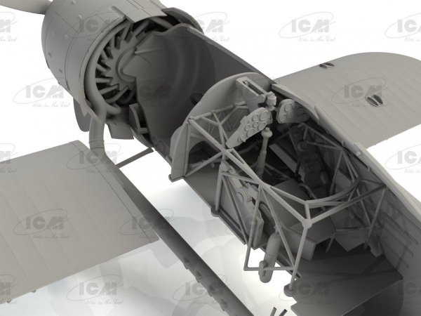 ICM 32020 CR. 42 Falco, WWII Italian Fighter
