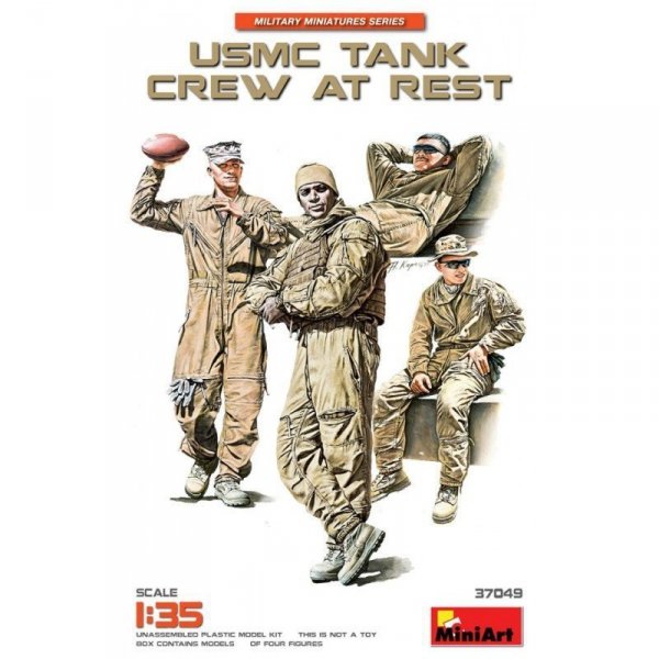 Mini Art 37049 USMC Tank Crew at rest