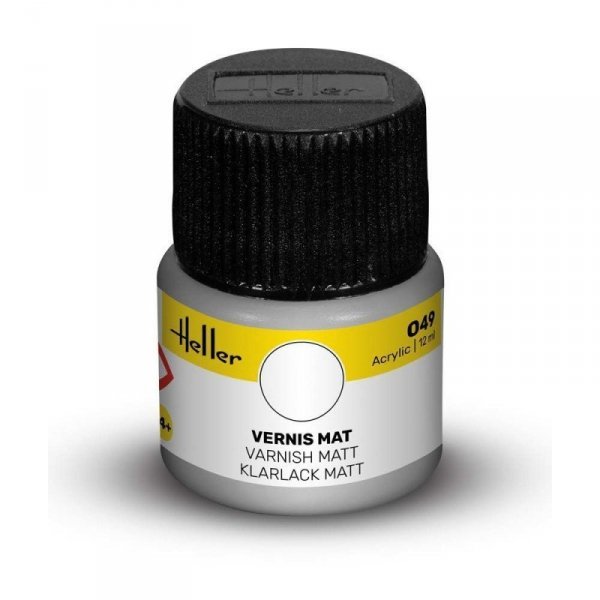 Heller Acrylic Paint 049 Varnish Matt 12 ml