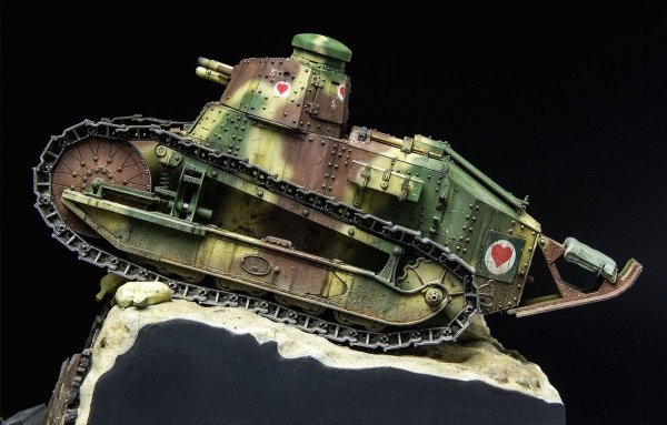 Meng TS-011 French FT-17 Light Tank (Riveted Turret) 1/35