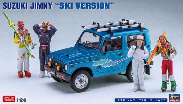 Hasegawa 20476 Suzuki Jimny Ski Version 1/24