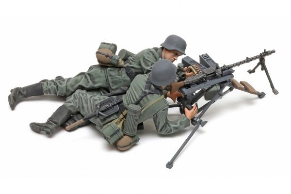 Tamiya 35386 1/35 German Machine Gun Team (Mid-WWII)