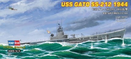 Hobby Boss 87013 1/700 Uss Gato Ss-212 1944