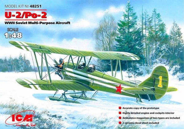 Icm 48251 U-2/Po-2 1/48