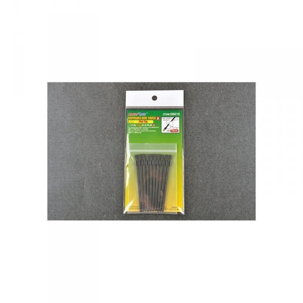 Trumpeter 08018 Disposable mini flat brush*10