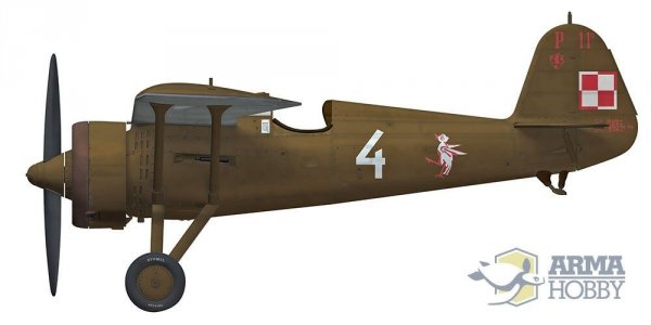 Arma Hobby 40002 PZL P.11c - Model Kit 1/48