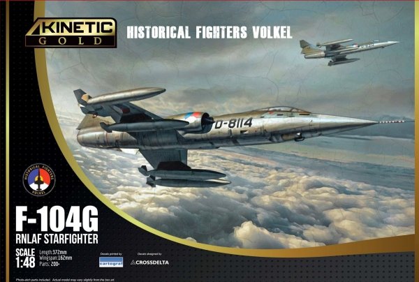 Kinetic 48090 F-104G RNLAF Starfighter Netherland 1/48