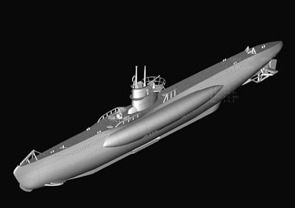 Hobby Boss 83504 1/350 German Navy Type VII-B U-Bo