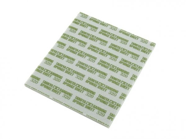 Tamiya 87163 Sanding Sponge Sheet 320