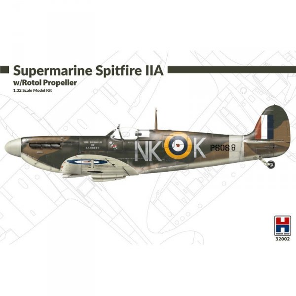 Hobby 2000 32002 Supermarine Spitfire IIA w/Rotol Propeller 1/32