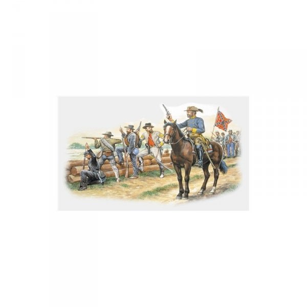 Italeri 6014 1/72 Confederate Infantry (Am. Civil War)
