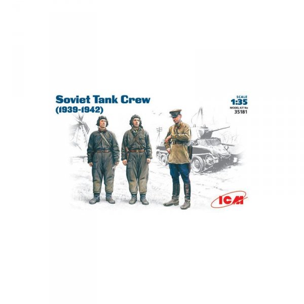 Icm 35181 Soviet Tank Crew 39-42