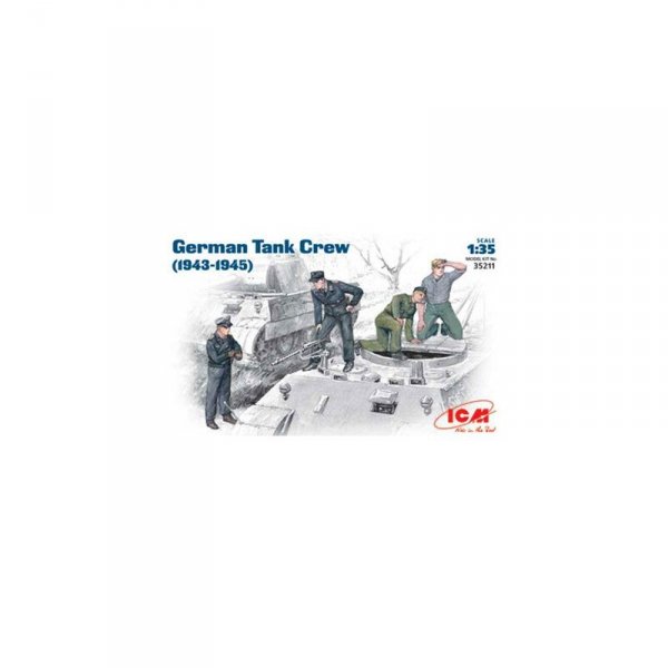 Icm 35211 German Tank Crew     1/35
