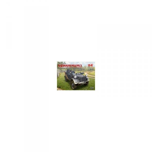 ICM 35583 le.gl.Einheits-Pkw Kfz.2 WWII German Light Radio Communication Car