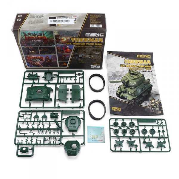 Meng WWT-002 U.S. Medium Tank M4A1 Sherman