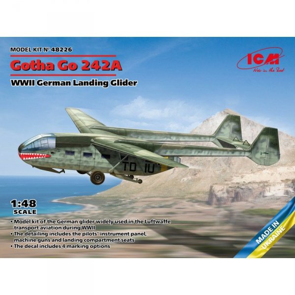ICM 48226 Gotha Go 242A, WWII German Landing Glider 1/48